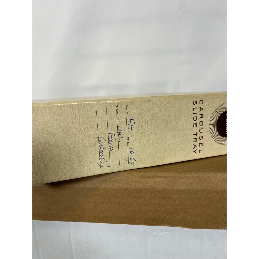 Vintage Kodak Carousel Slide Tray for 35mm Projector with Original Box